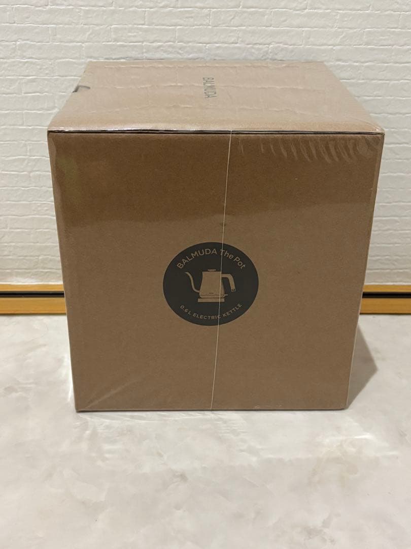 【新品未使用】BALMUDA The Pot 電気ケトル　ブラック