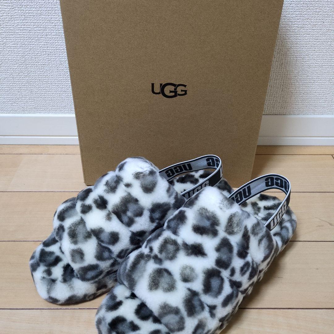 UGG ヒョウ柄 スリッパ