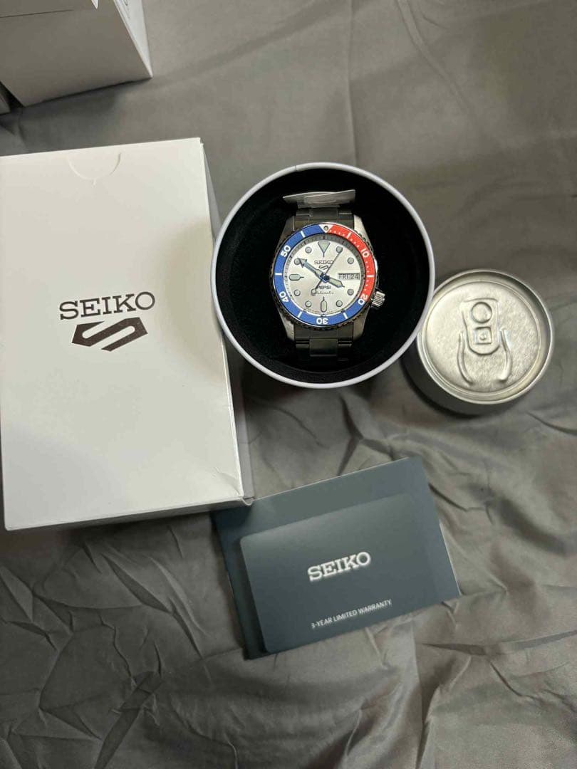 時計 SBSA319 SEIKO X PEPSI collaboration