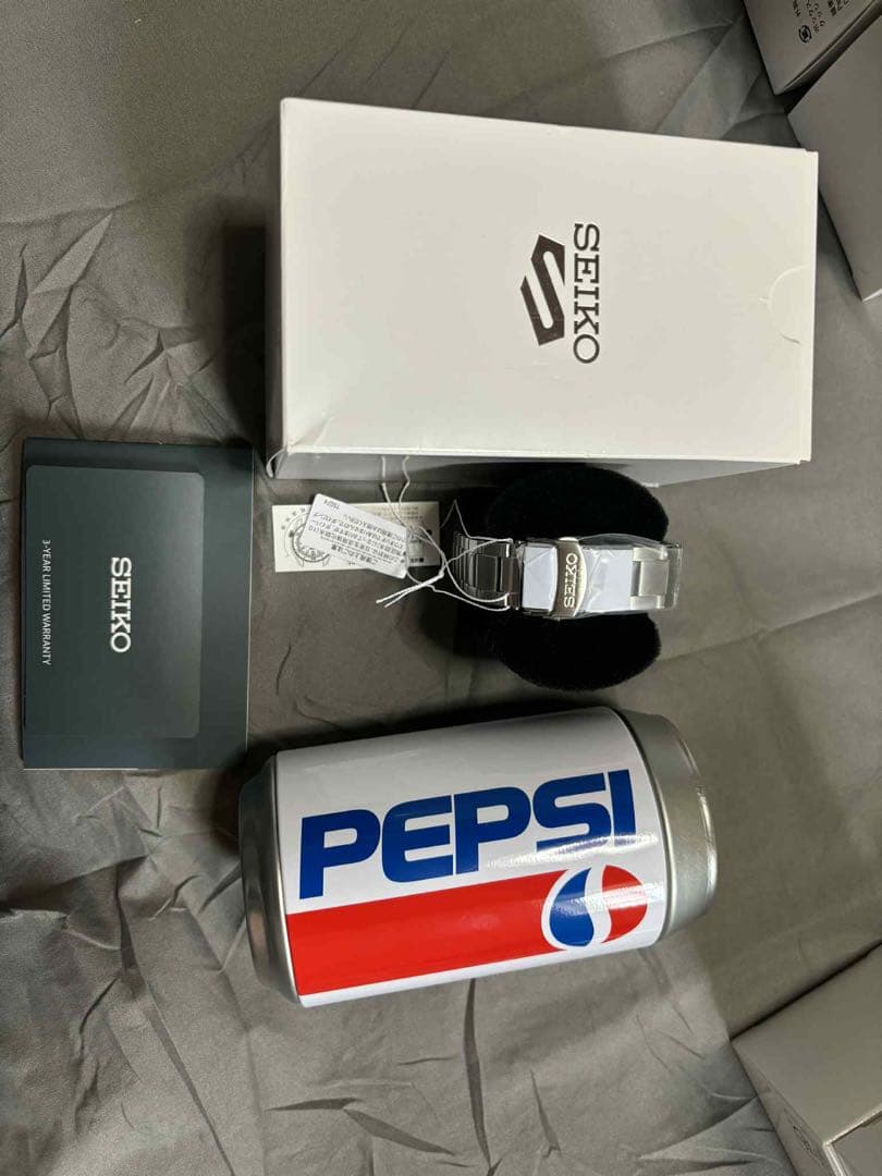 時計 SBSA319 SEIKO X PEPSI collaboration