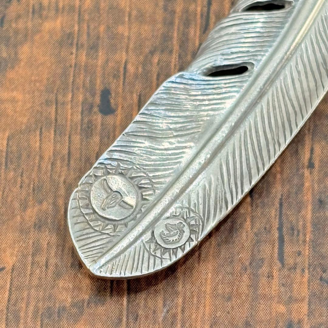 タディアンドキング TADY&KING ネックレス カスタム 特大フェザー