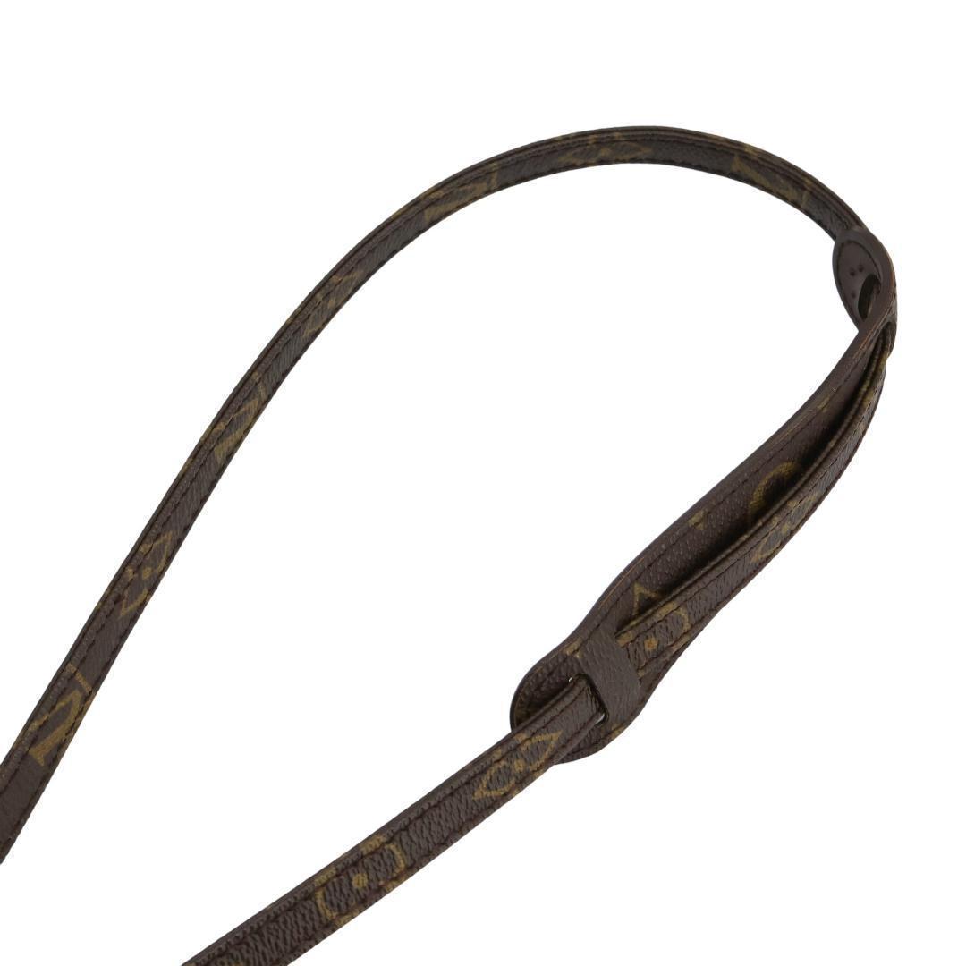 美品 ルイヴィトン モノグラム ショルダーストラップ ブラウン 旧金具