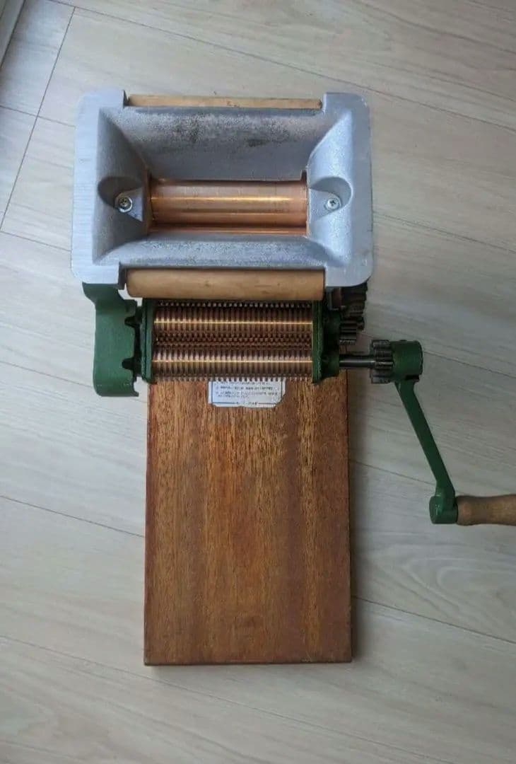 小野式製麺機 2型 最終型（最新型）分解清掃品 平成10年製造品