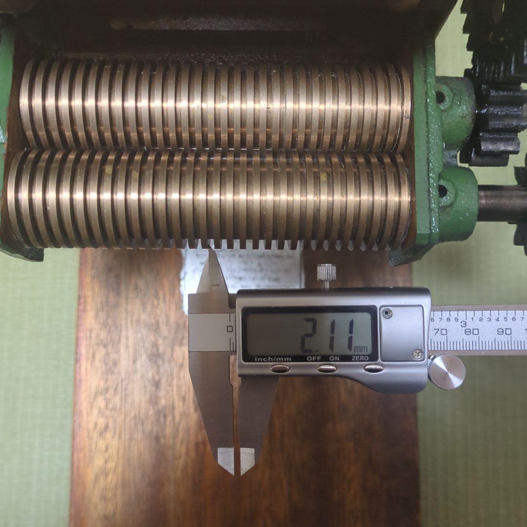 小野式製麺機 2型 最終型（最新型）分解清掃品 平成10年製造品