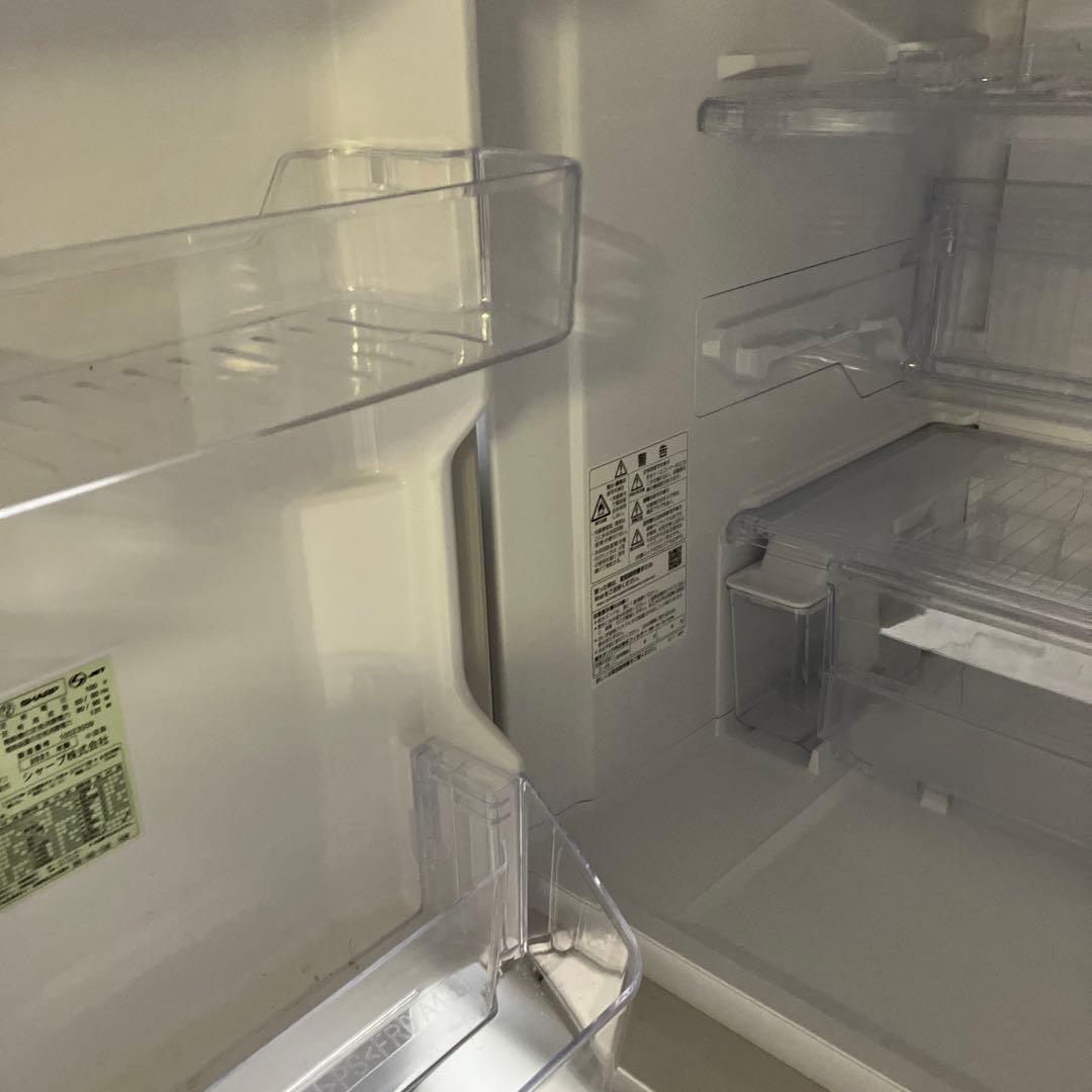 人気の両開きシャープ 3ドア冷蔵庫 SJ-GW35G 350L 2021年製