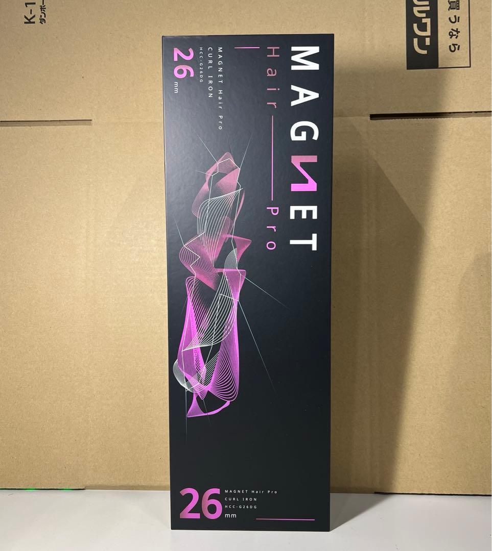マグネットヘアプロ カールアイロン26mm HCC-G26DG