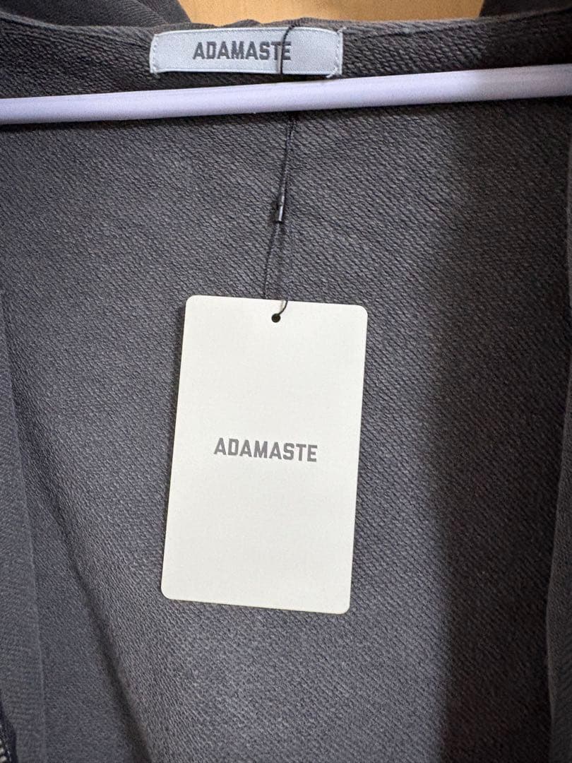 ADAMASTE ダブルジップパーカー　フーディー