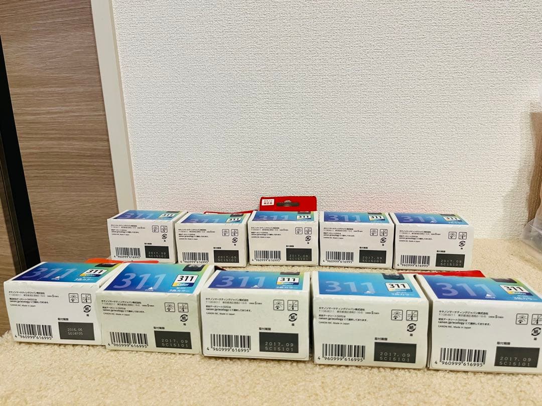 Canon 311 インクカートリッジ 10個セット　使用期限切れ