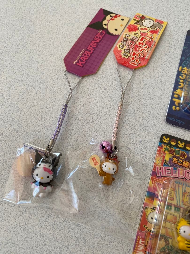 ハローキティ ストラップ 14点セット