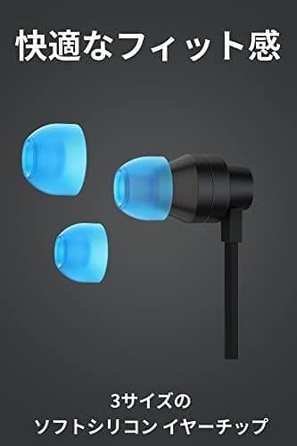 Logicool G ゲーミングイヤホン G333 有線 イヤホン ブラック a