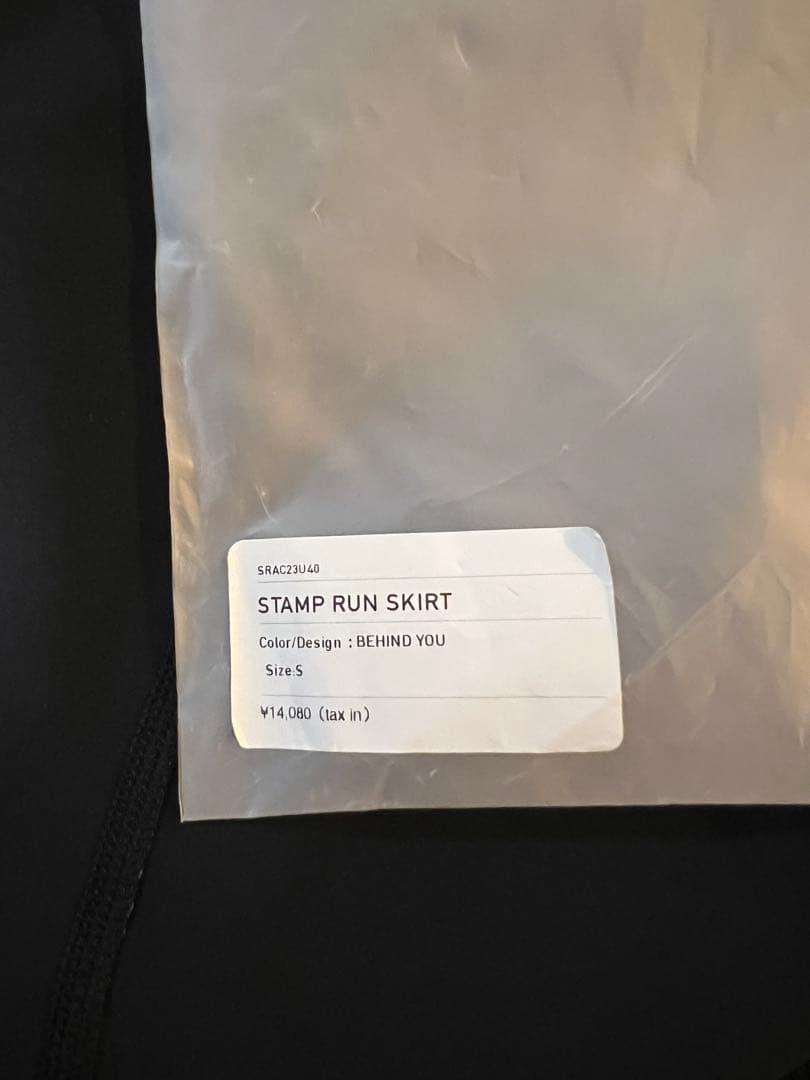 STAMP RUN＆CO （BEHIND YOU）　ランニングスカート