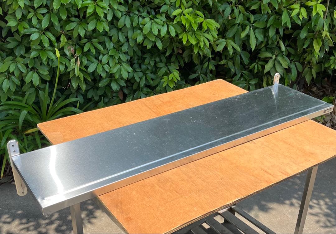 ステンレス製平棚　吊棚 1200×300 ③