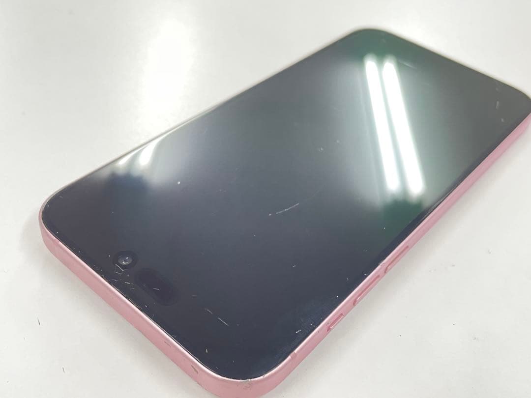 傷有 SIMフリー iPhone15 Plus 128GB バッテリー96%