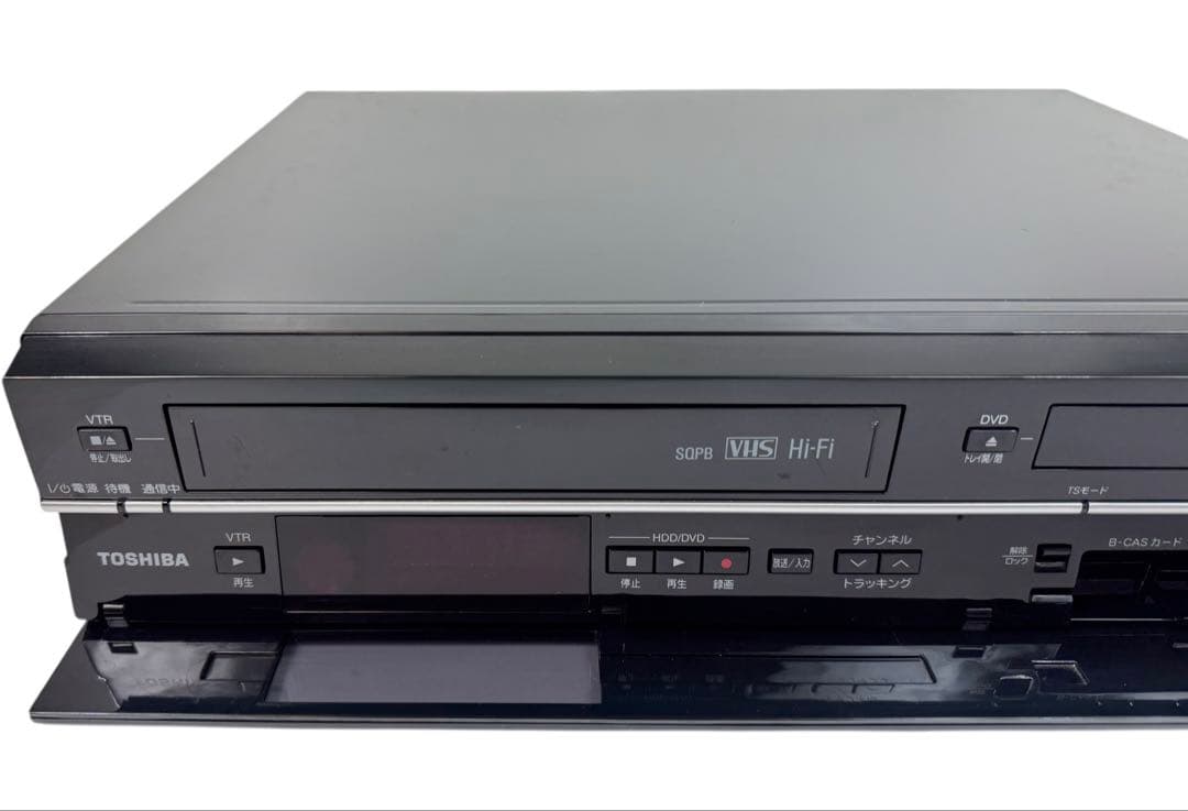東芝 HDD搭載 地デジ対応 VHS一体型DVDレコーダー D-W250K