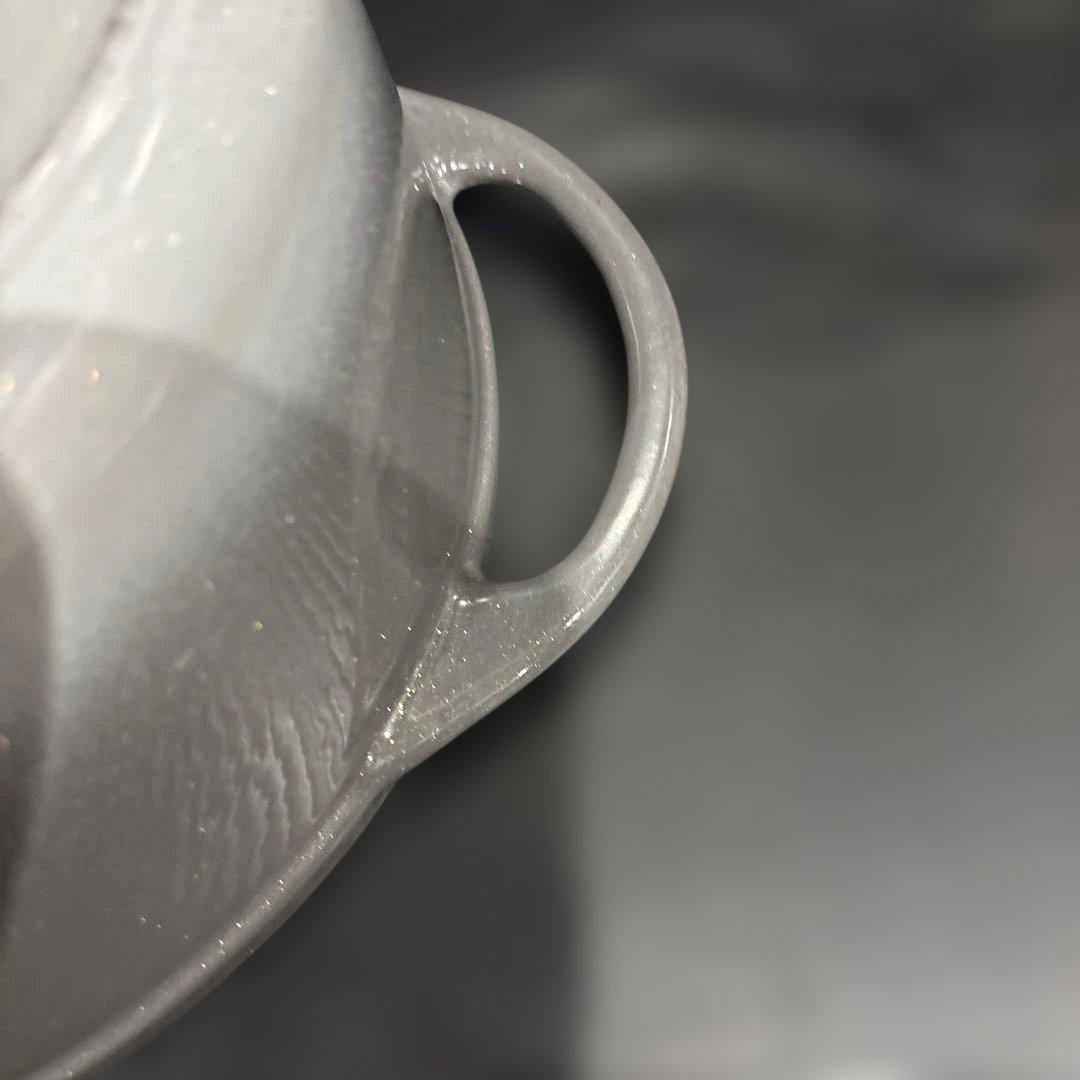 VERMICULAR バーミキュラ 両手鍋 フタ付き 無水調理 ホーロー鍋グレー