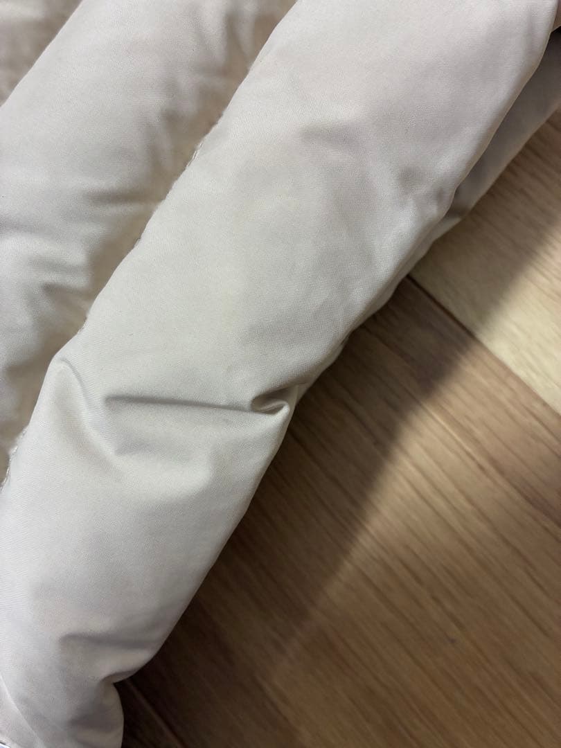 PYRENEX ベージュ ダウンジャケット フード付き