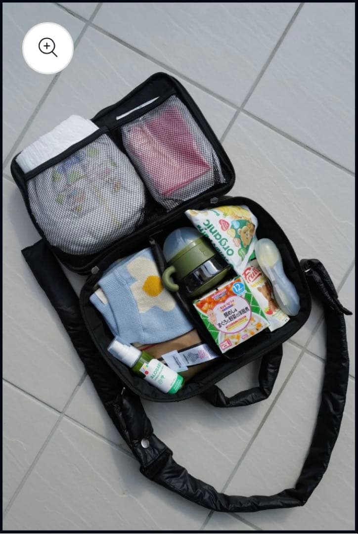 calin マザーズバッグ　マグネットタイプ