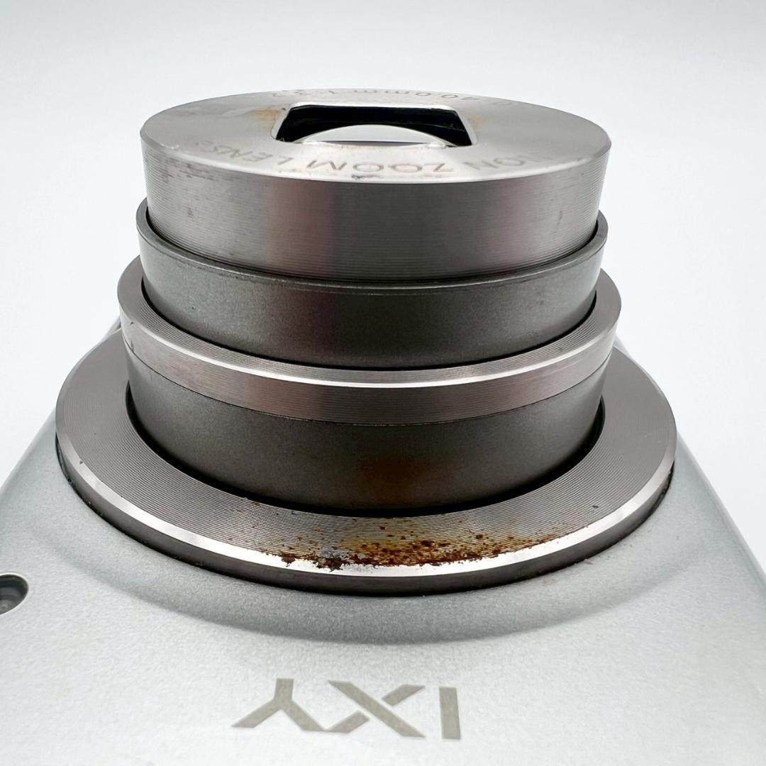 【動作品】Canon IXY 180 コンデジ シルバー 動作確認済