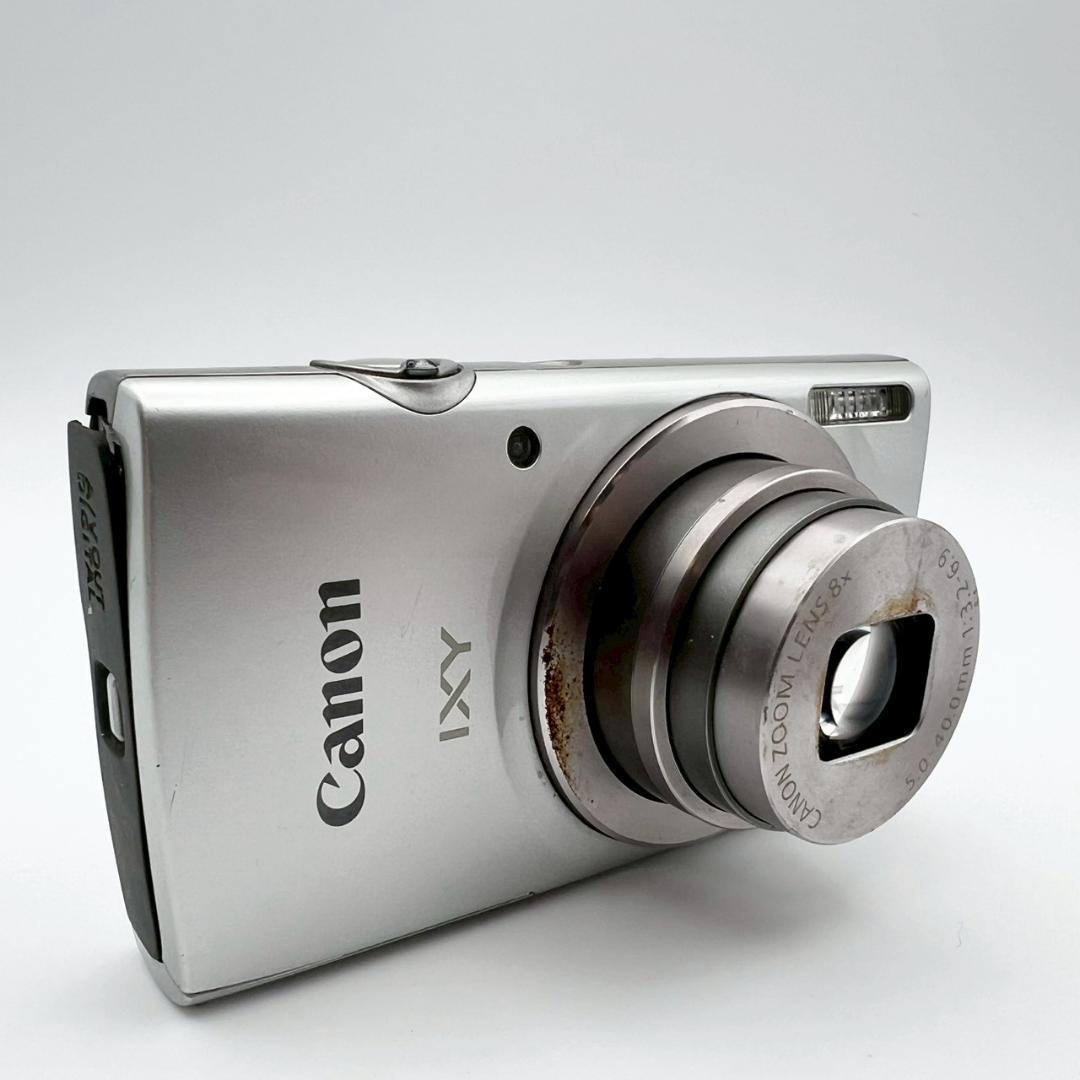 【動作品】Canon IXY 180 コンデジ シルバー 動作確認済