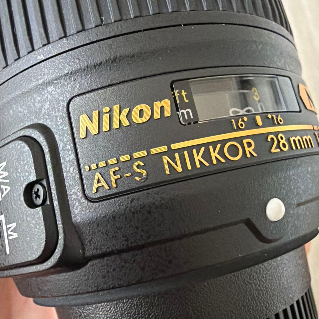 Nikon AF-S NIKKOR 28mm f/1.8G レンズ ニコン