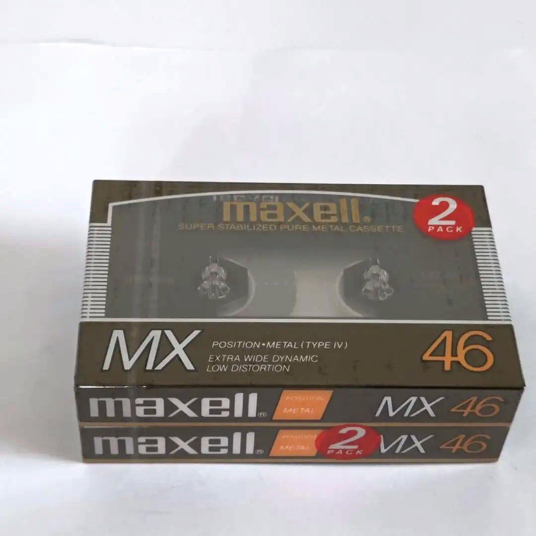 昭和レトロ★マクセル❇️メタルポジション❇️MX46❇️カセットテープ2本入り