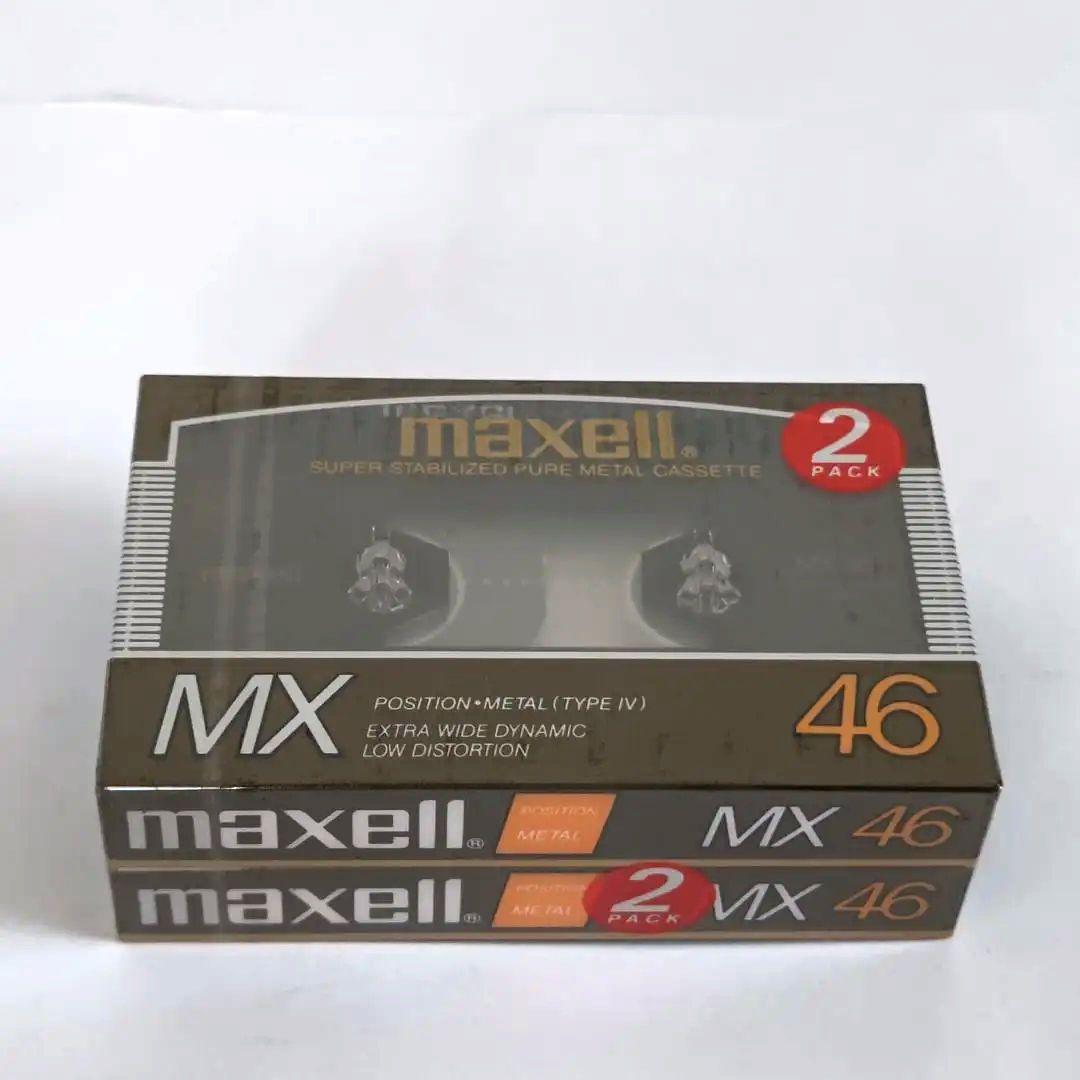 昭和レトロ★マクセル❇️メタルポジション❇️MX46❇️カセットテープ2本入り