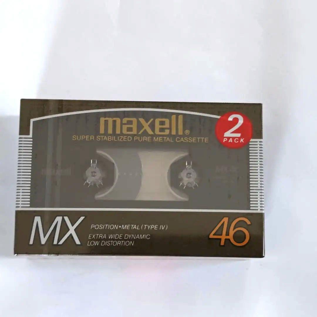 昭和レトロ★マクセル❇️メタルポジション❇️MX46❇️カセットテープ2本入り