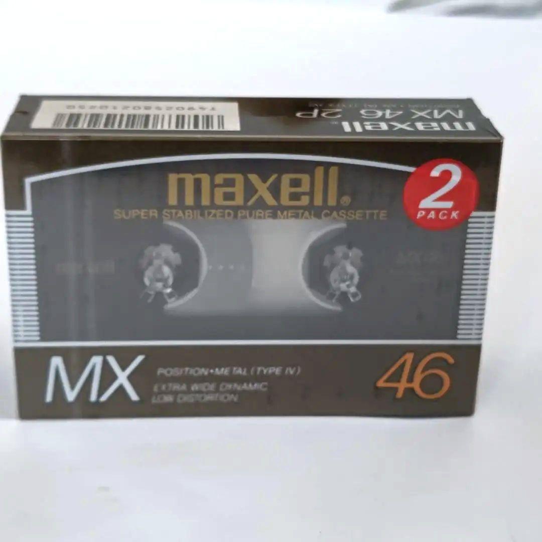 昭和レトロ★マクセル❇️メタルポジション❇️MX46❇️カセットテープ2本入り