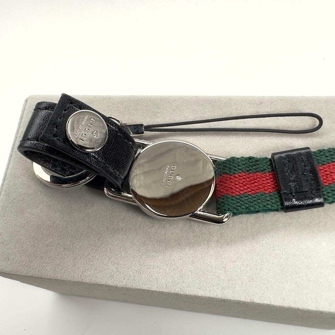★鑑定済★美品★GUCCI★フィアット500★ネックストラップ★
