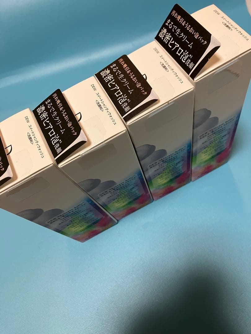 dew スイートシャンティウォッシュ　洗顔料　125g 4本セット