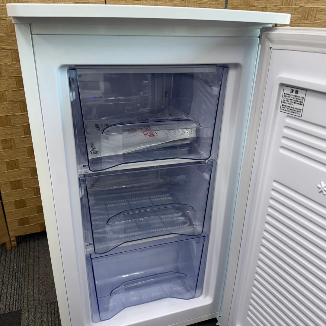 ☆アイリスオーヤマ IUSD-6A-W☆2020年製 冷凍庫 ホワイト 60L