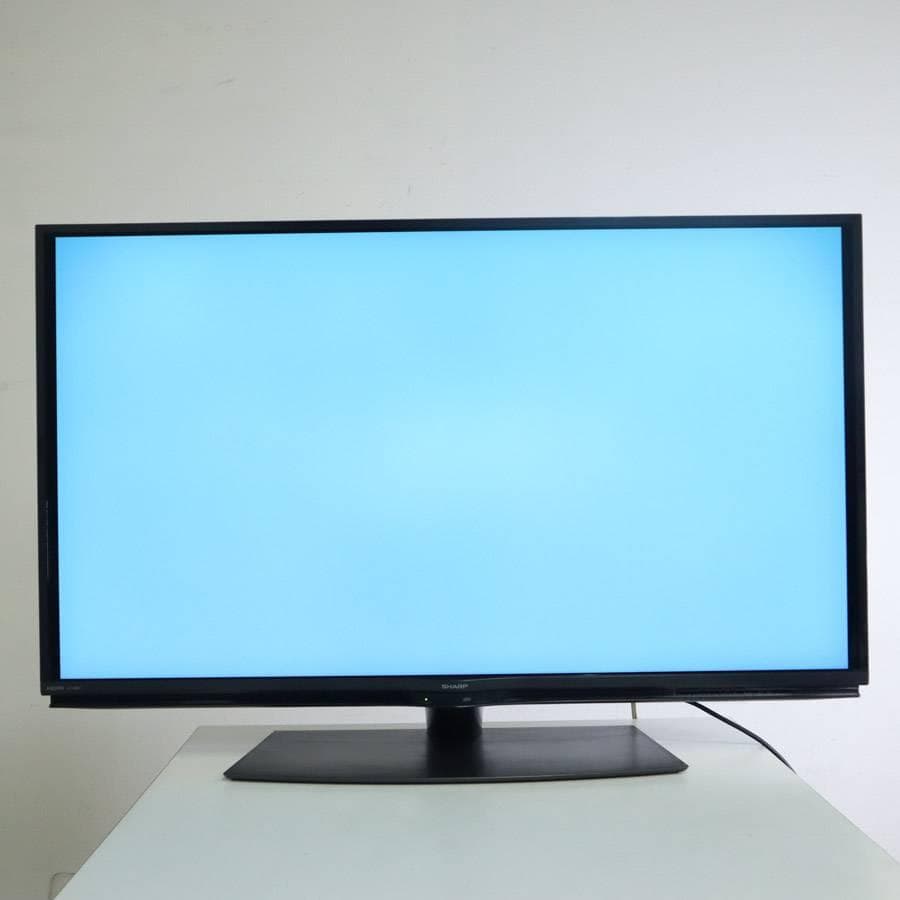 値下20年製 4Kチューナー2基 シャープ アクオス 45V型 4T-C45