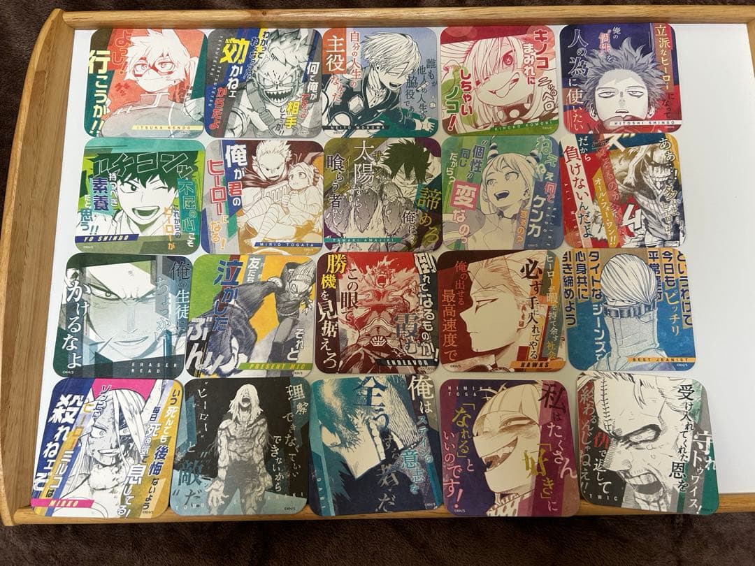 ヒロアカ展　コースター　全種セット（BOX特典有）