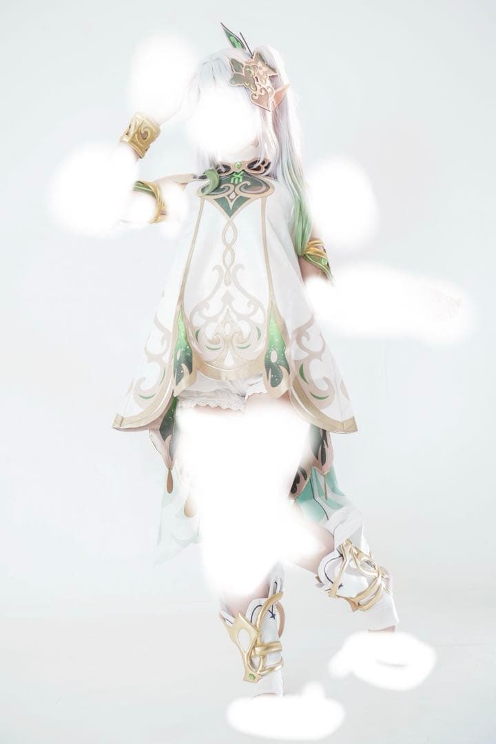 江南猫次　原神　ナヒーダ　コスプレ　衣装　ウィッグ