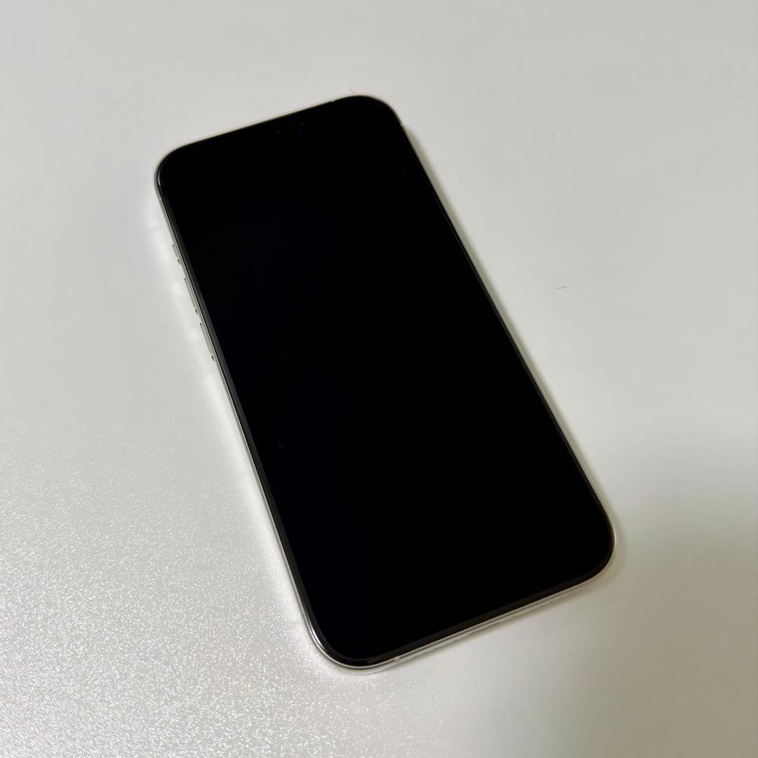 【美品】Apple iPhone15 Pro ホワイトチタニウム 256GB