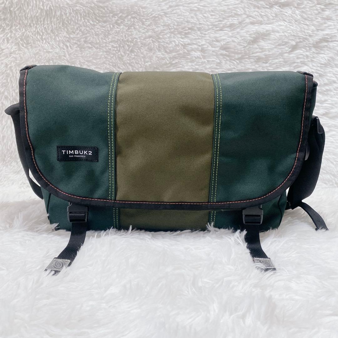 ✨美品✨ TIMBUK2 メッセンジャーバック CORDURA グリーン S