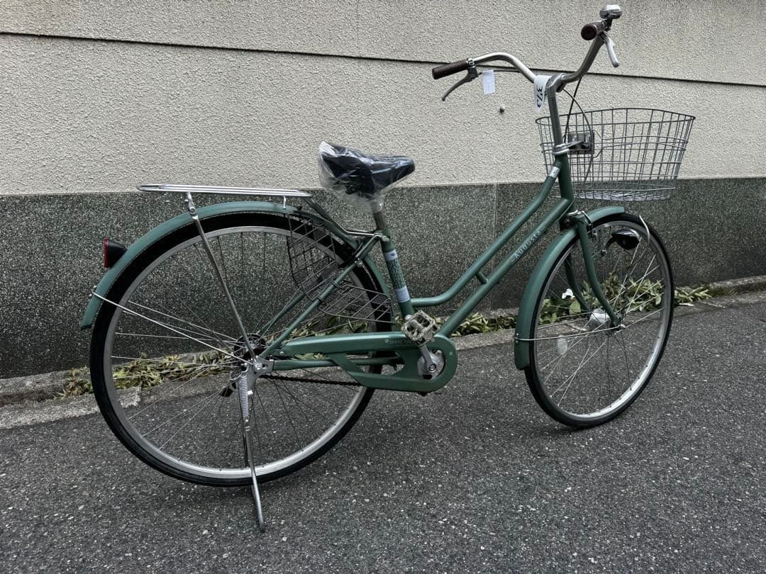 373番　全車両格安販売‼️ 27インチ オートライト　ママチャリ　シティサイクル