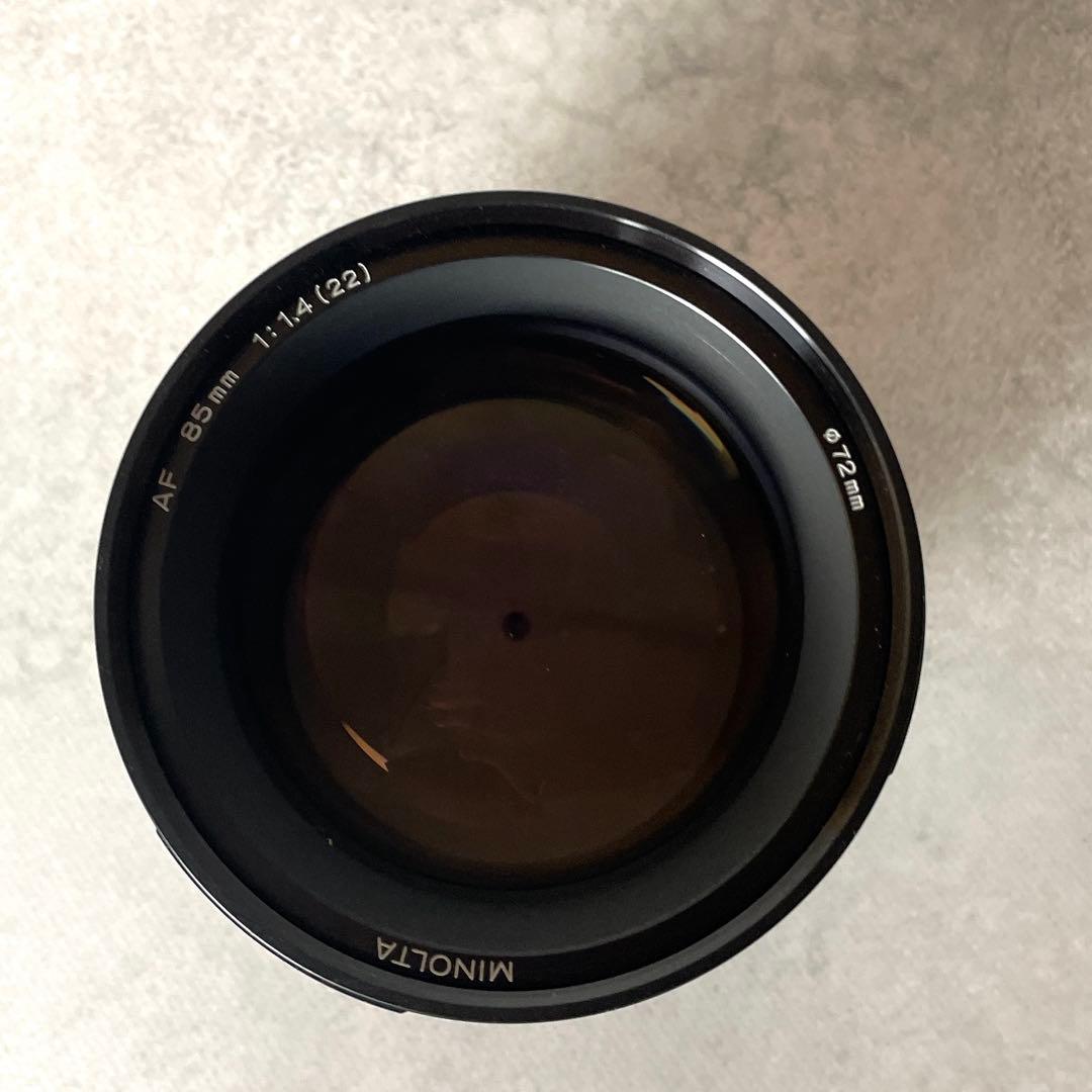 MINOLTA ミノルタ AF 85mm F1.4 (22) θ72mm