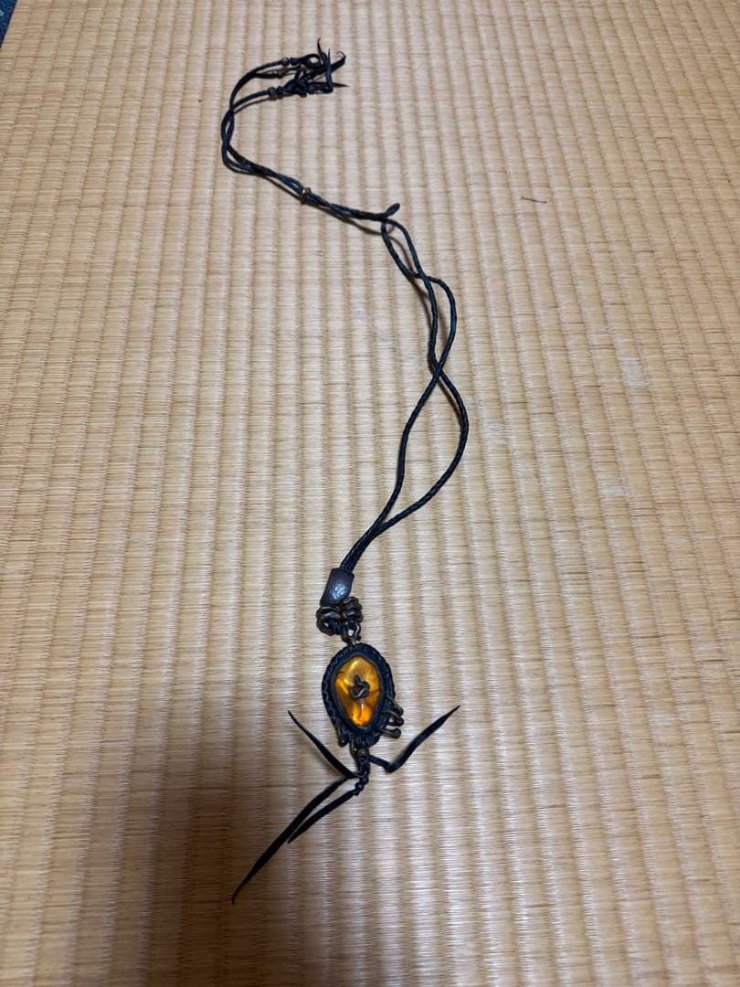 14th Addiction アンバーネックレス