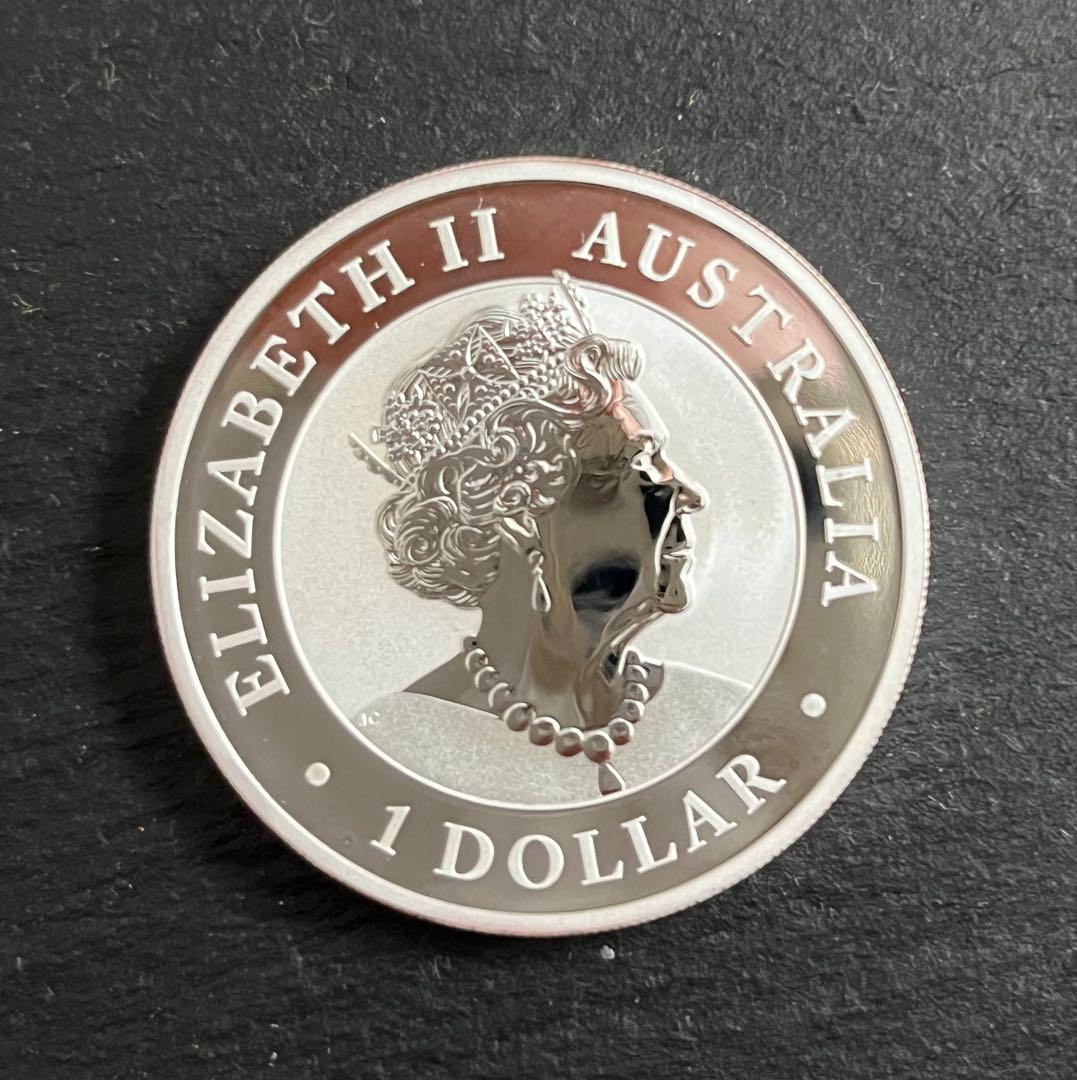 2021年（新品）オーストラリア「オナガイヌワシ」純銀1オンス銀貨