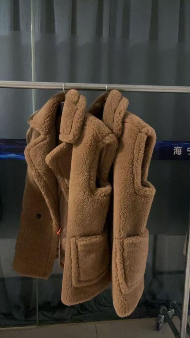 新型最新作❗️ベアビッグポケットベスト ライトブラウン キャメル