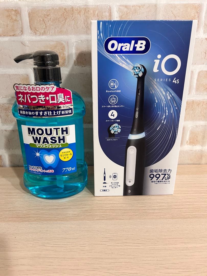 【新品未使用】Oral-B iO 4s 電動歯ブラシ マットブラック