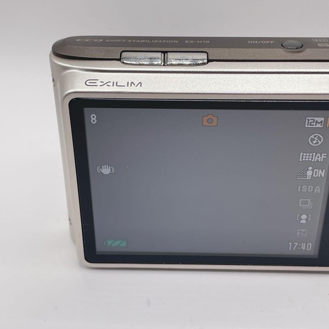 動作確認OK✨CASIO EXILIM EX-H10レトロコンデジ