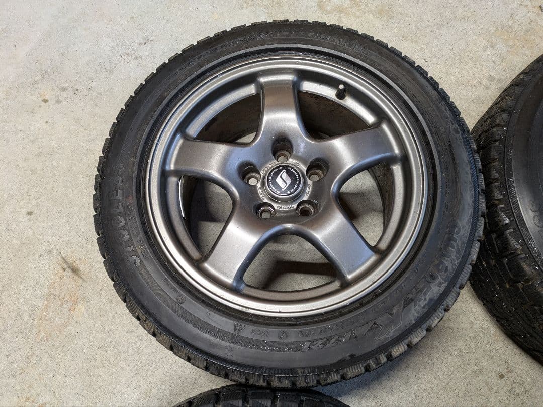 BNR32 純正ホイール(スタッドレスタイヤ付き)