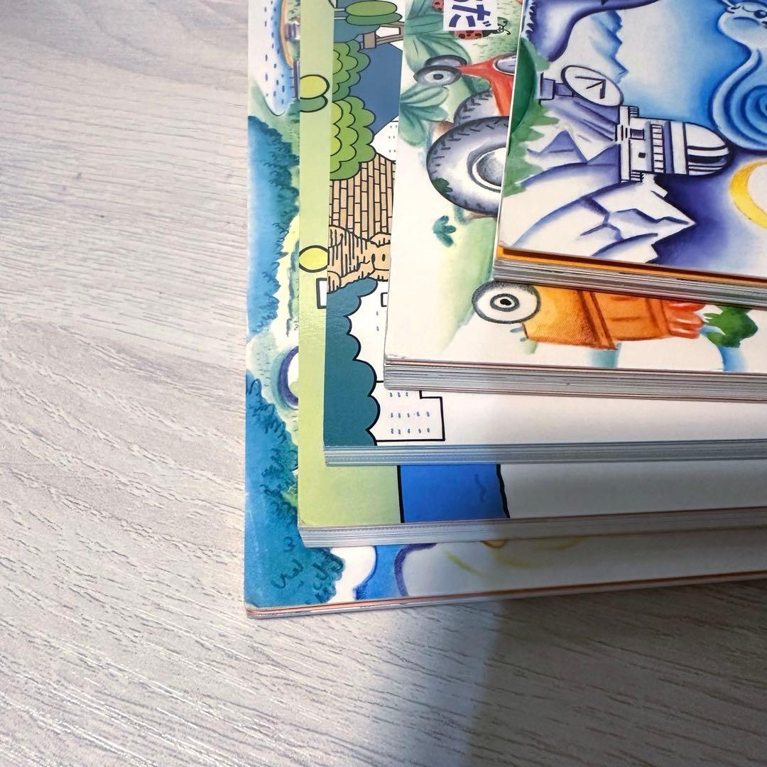 七田式　理科ソング&社会科ソング　5冊セット　CD付