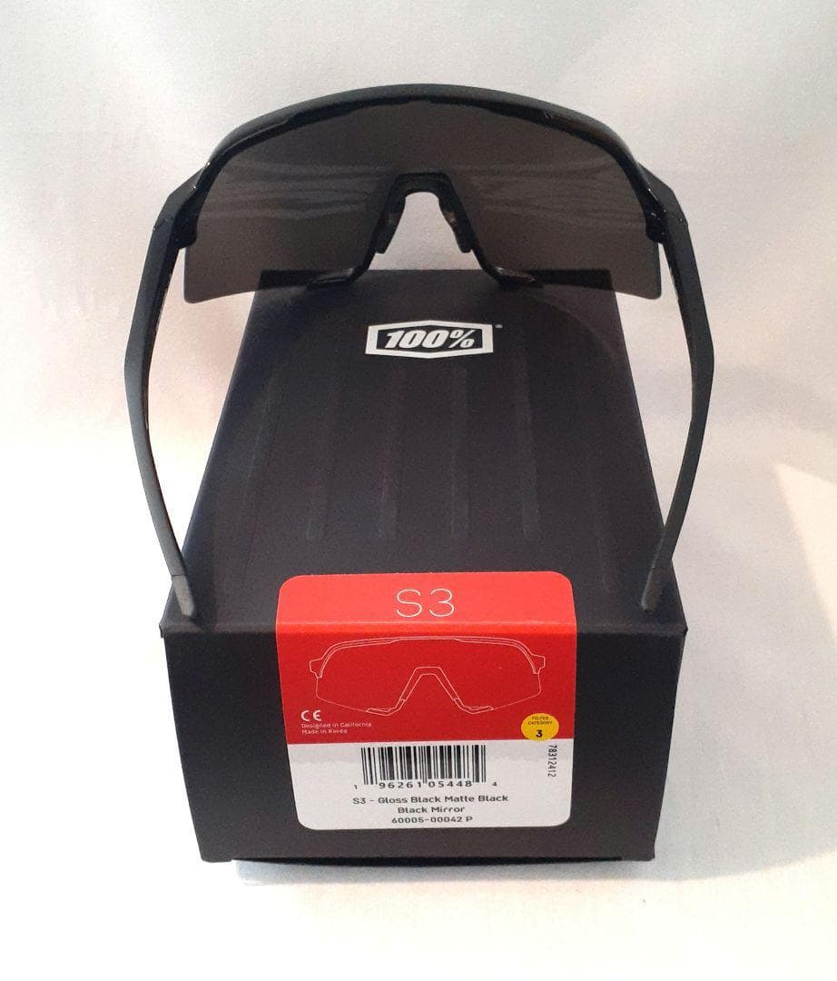 まぁくん 新モデル 100% S3 マットグロスブラック ワンハンドレッド