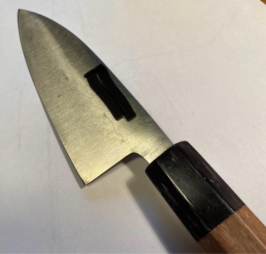 藤原照康作　和式 出刃包丁　105mm 江戸造り 幻の名刀 研ぎ直し済み