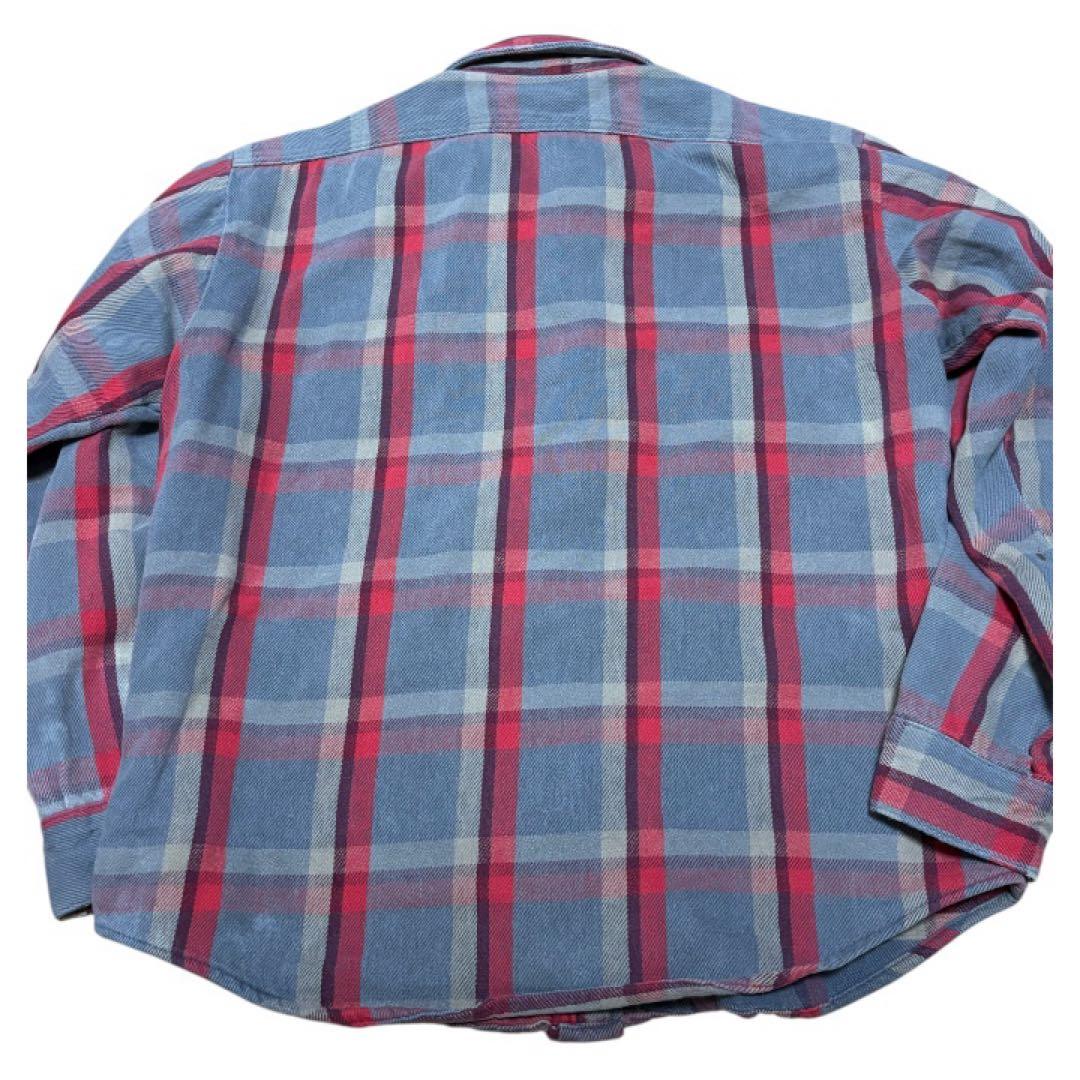 FIVE BROTHER チェック柄シャツ Lサイズ　usa製