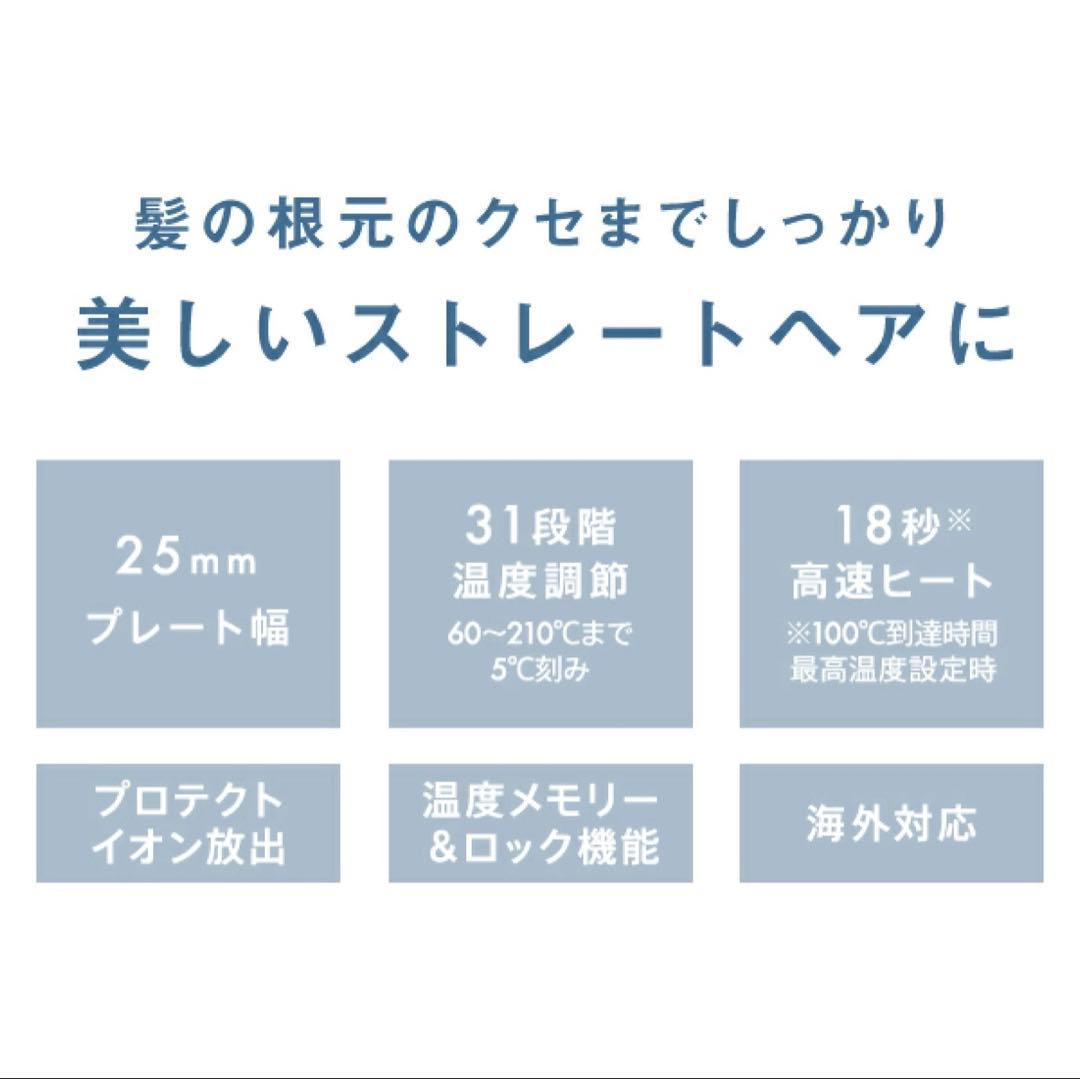 TESCOM Nobby ストレートヘアアイロン グレー　NIS500a