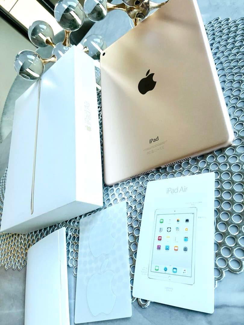 超美品✨iPad Air2 32GB 人気色 ゴールド 箱付き 使用頻度少✨